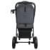 Детская прогулочная коляска Indigo Epica XL темно-серый