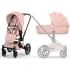 Коляска Cybex Priam V Rosegold Style Collection 2 в 1 Peach Pink