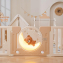Манеж UNIX Kids DeLuxe House&Storage Camel, 150 x 180 см с игровыми аксессуарами