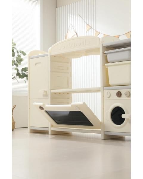 Кухня детская UNIX Kids Cook & Store 2 ящика Grey