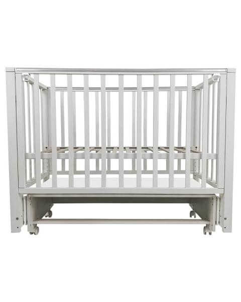 Детская кроватка Indigo Norden универсальный маятник, колесо серый