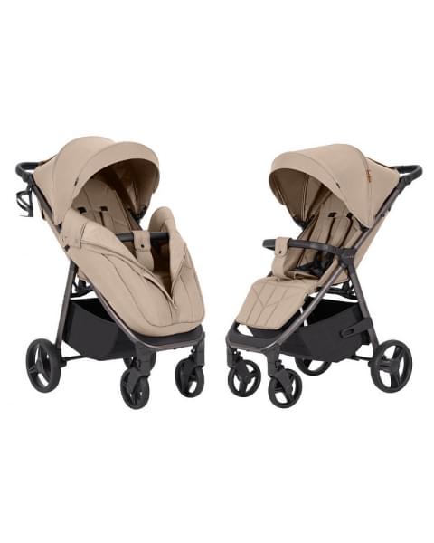 Прогулочная коляска Carrello Bravo CRL-8512 PU Apricot Beige