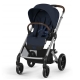 Прогулочная коляска Cybex Balios S Lux 2025 Ocean Blue шасси Silver
