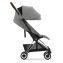Прогулочная коляска Cybex Coya Mirage Grey с дождевиком/Chrome Brown