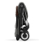 Прогулочная коляска Cybex Coya Mirage Grey с дождевиком/Chrome Brown