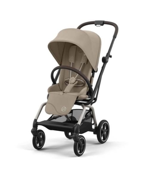 Прогулочная коляска Cybex Eezy S Twist+2 цвет Almond Beige
