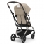 Прогулочная коляска Cybex Eezy S Twist+2 цвет Almond Beige с дождевиком и бампером
