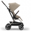 Прогулочная коляска Cybex Eezy S Twist+2 цвет Almond Beige с дождевиком и бампером