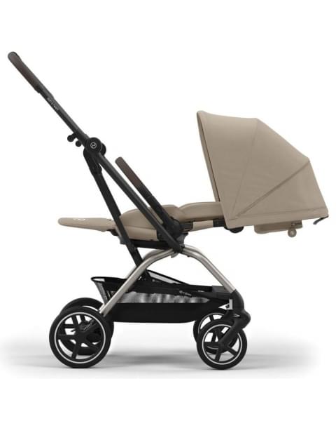 Прогулочная коляска Cybex Eezy S Twist+2 цвет Almond Beige