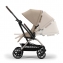Прогулочная коляска Cybex Eezy S Twist+2 цвет Almond Beige с дождевиком и бампером