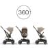 Прогулочная коляска Cybex Eezy S Twist+2 цвет Almond Beige