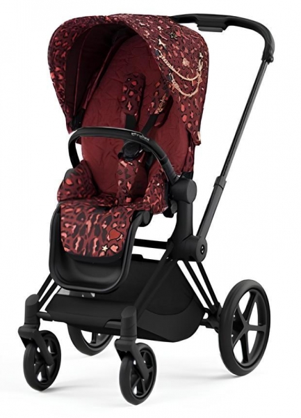 Прогулочная коляска Cybex Priam IV Rockstar/Matt Black