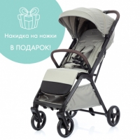 Прогулочная коляска Kidzi Breezy + накидка на ножки Beige