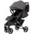 Прогулочная коляска Peppy Polo 2.0 Steel grey хром рама, сумка