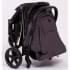 Прогулочная коляска Peppy Polo 2.0 Steel grey хром рама, сумка