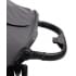 Прогулочная коляска Peppy Polo 2.0 Steel grey хром рама, сумка