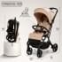 Прогулочная коляска Sweet Baby Aura Plus Beige