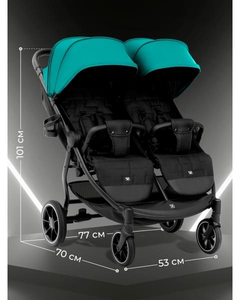 Прогулочная коляска Sweet Baby Donna Green