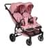 Прогулочная коляска для двойни Pituso Duocity PU 2023, Dusty Rose (Пыльная Роза)