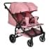Прогулочная коляска для двойни Pituso Duocity PU 2023, Dusty Rose (Пыльная Роза)