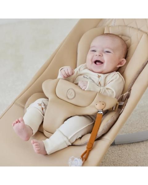 Шезлонг Happy Baby Hugger, Beige (Бежевый)