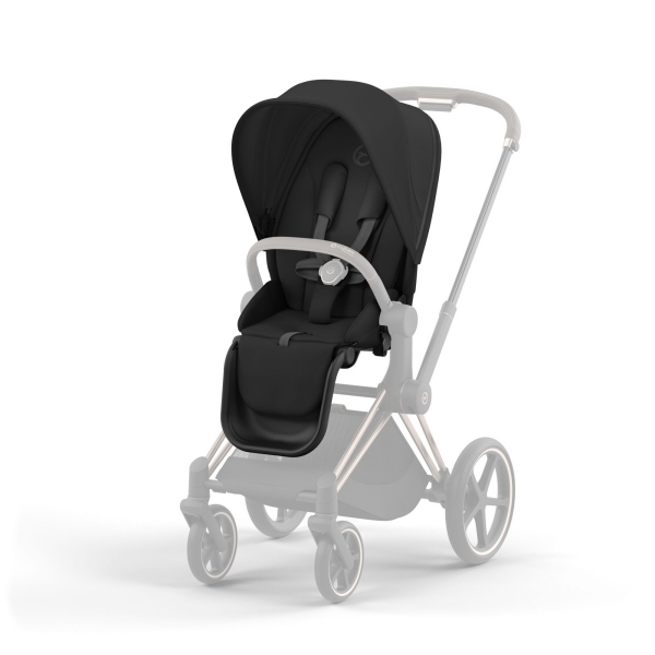Сменный чехол Seat Pack для коляски Cybex Priam IV Comfort, Sepia Black (Черный)