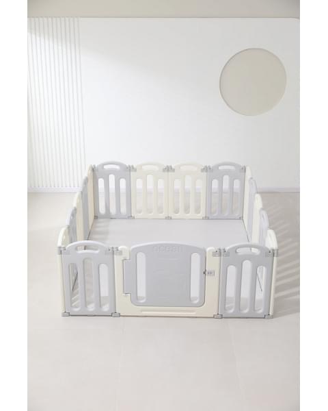 Манеж UNIX Kids Ocean 188x151 см Grey