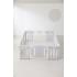 Манеж UNIX Kids Ocean 188x151 см Grey
