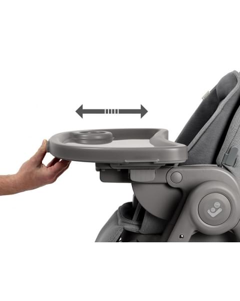 Стул для кормления Maxi-Cosi Minla Plus 2 в 1 Elegance Graphite/граф