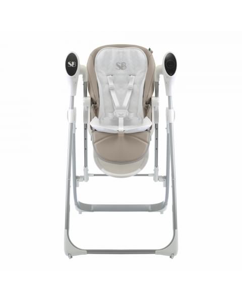 Стульчик для кормления - Электрокачели Sweet Baby Amuleto Beige