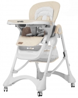 Стульчик для кормления Carrello Caramel CRL-9501/3, Cream Beige (Бежевый)