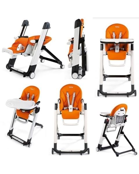 Стульчик для кормления Peg-Perego Siesta Follow Me, Arancia (Оранжевый)