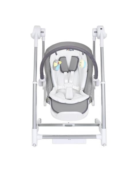 Стульчик для кормления Pituso Triola 3 в 1, Dark Grey (Темно-серый)