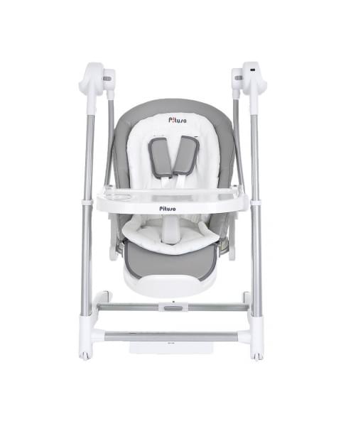 Стульчик для кормления Pituso Triola 3 в 1, Dark Grey (Темно-серый)