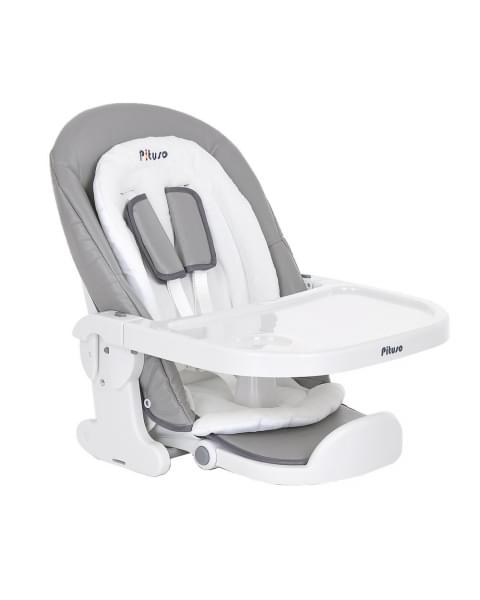 Стульчик для кормления Pituso Triola 3 в 1, Dark Grey (Темно-серый)