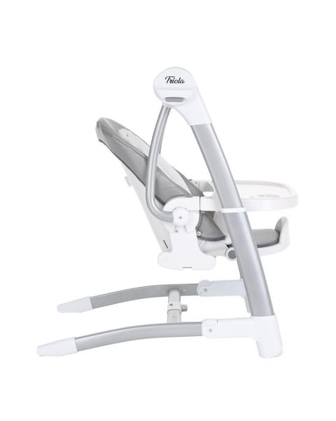 Стульчик для кормления Pituso Triola 3 в 1, Dark Grey (Темно-серый)