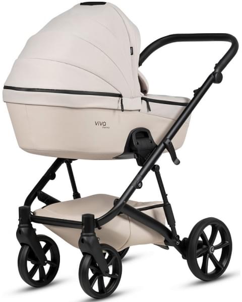 Детская коляска Tutis Viva 6 Plus Essential 3 в 1 с автокреслом Elo Lux EduSky Black 1612058 Crystal