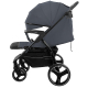 Детская прогулочная коляска Indigo Epica XL темно-серый