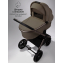 Детская коляска AmaroBaby Genius 3 в 1 с автокреслом Rant Miro коричневый