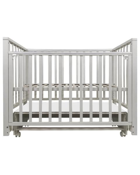 Детская кроватка Indigo Norden универсальный маятник, колесо серый
