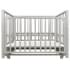 Детская кроватка Indigo Norden универсальный маятник, колесо серый