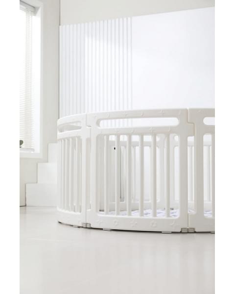 Манеж UNIX Kids Classic Round (круглый) 150 см White