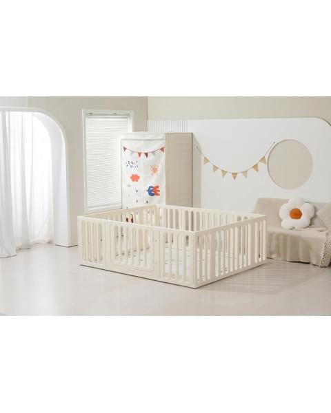 Манеж-стеллаж UNIX Kids 2 в 1 White