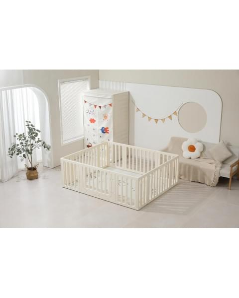 Манеж-стеллаж UNIX Kids 2 в 1 White