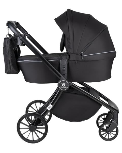Детская коляска Farfello Baby Shell 3 в 1 2024 чёрный