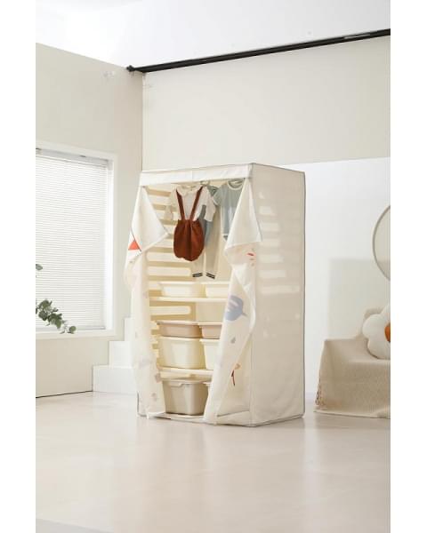 Манеж-стеллаж UNIX Kids 2 в 1 White