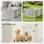 Манеж UNIX Kids Ocean 114x114 см Grey