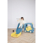 Игровой комплекс с горкой UNIX Kids Bus 171 см Yellow