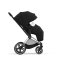 Коляска прогулочная Cybex Priam IV шасси Rose Gold, Deep Black (Черный)