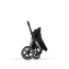Коляска прогулочная Cybex Priam IV шасси Rose Gold, Deep Black (Черный)